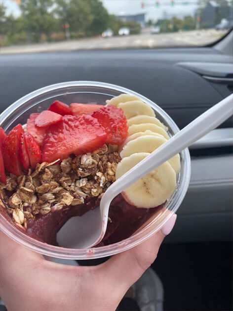 Açaí - vegan Brazilian dessert